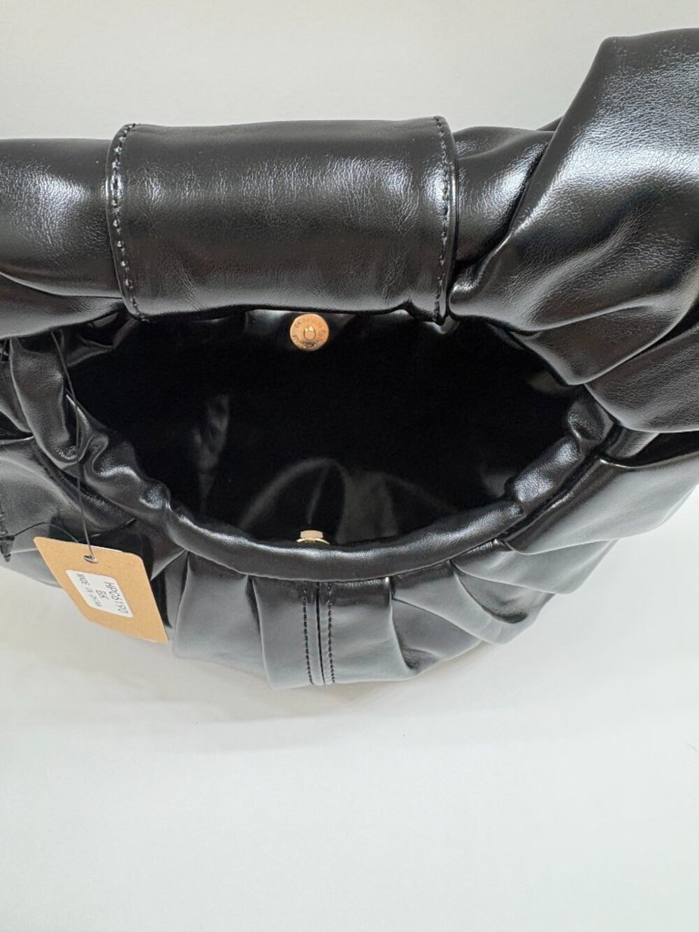 Metallic Puffy Crecsent Half-Moon - Handbag / Purse - Various Colors - NWT - Picture 16 of 16